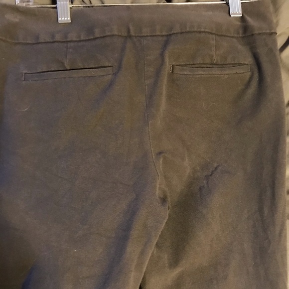 Loft 6P Grey slacks - Picture 4 of 5